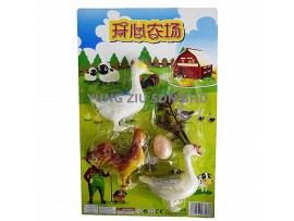 1109#5PCS HAPPY FARM TOY SET